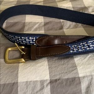 Vineyard Vines Bonefish Canvas Belt